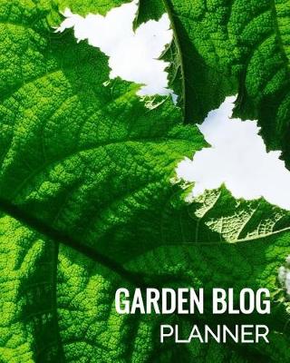 Book cover for Garden Blog Planner