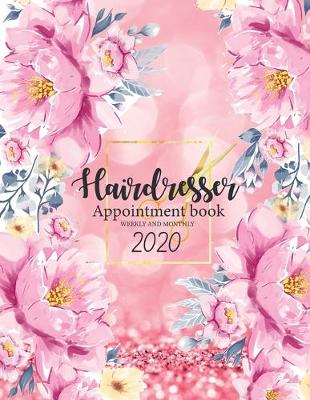 Cover of Hairdresser appointment book Weekly and Monthly