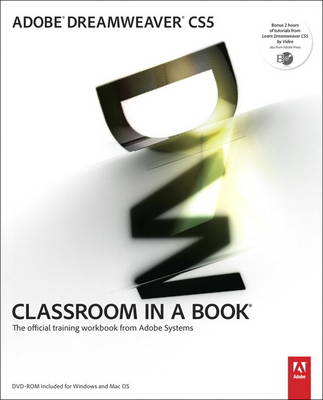 Book cover for Adobe Dreamweaver CS5 Classroom in a Book