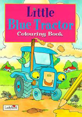 Book cover for Little Blue Tractor