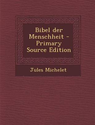 Book cover for Bibel Der Menschheit