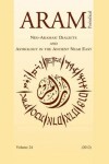 Book cover for Aram Periodical. Volume 24 - Neo-Aramaic Dialects & Astrology in the Ancient Near East