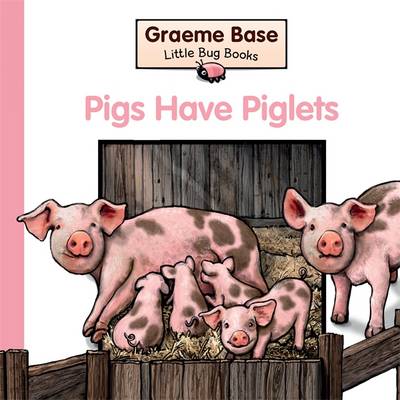 Book cover for Little Bug Books: Pigs Have Piglets