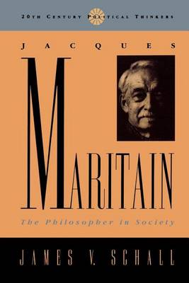 Book cover for Jacques Maritain