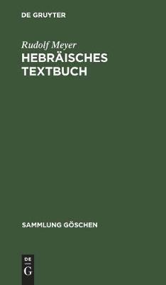 Cover of Hebr�isches Textbuch