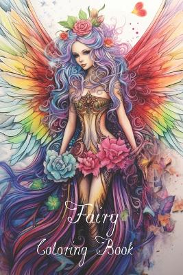 Book cover for Fairy Fantasy Coloring Book for Adults