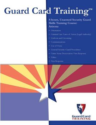 Book cover for 8-Hours, Unarmed Security Guard Skills Training Course
