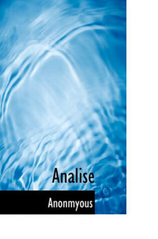 Cover of Analise