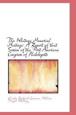 Book cover for The Whitney Memorial Meeting