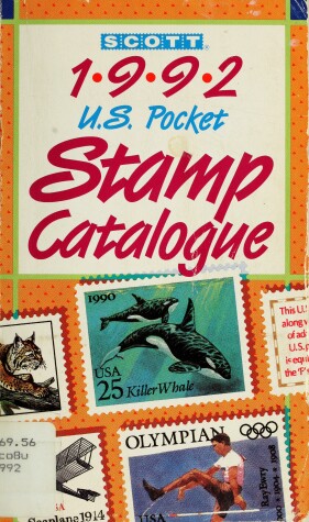 Book cover for Scott 1992 U.S. Stamp Pocket Catalogue and Checklist