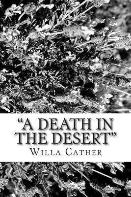 Book cover for "A Death in the Desert"