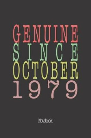 Cover of Genuine Since October 1979