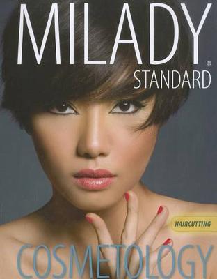 Book cover for Haircutting for Milady Standard Cosmetology 2012