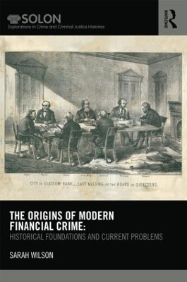 Book cover for The Origins of Modern Financial Crime