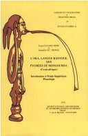 Book cover for L'aka, Langue Bantoue Des Pygmees De Mongoumba (Centrafrique). Introduction a L'etude Linguistique. Phonologie (Etudes Pygmees II)