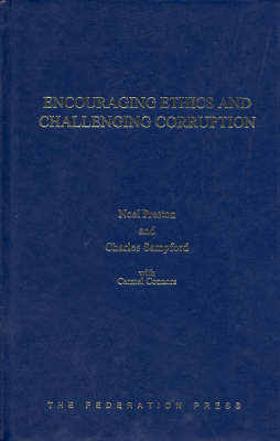 Book cover for Encouraging Ethics and Challenging Corruption