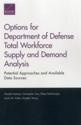 Book cover for Options for Department of Defense Total Workforce Supply and Demand Analysis