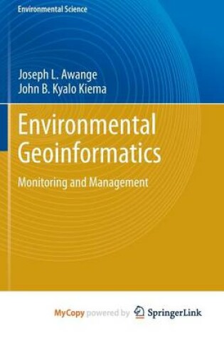 Cover of Environmental Geoinformatics