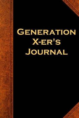 Cover of Generation X-er's Journal Vintage Style