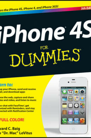 Cover of IPhone 4S For Dummies
