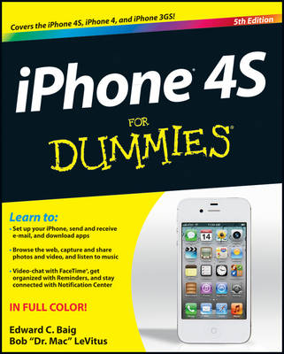 Cover of IPhone 4S For Dummies