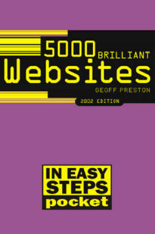 Cover of 5000 Brilliant Websites in Easy Steps