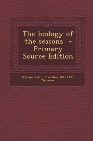 Cover of Biology of the Seasons