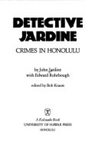 Cover of Detective Jardine