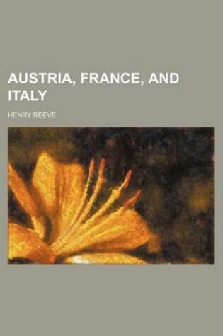 Cover of Austria, France, and Italy