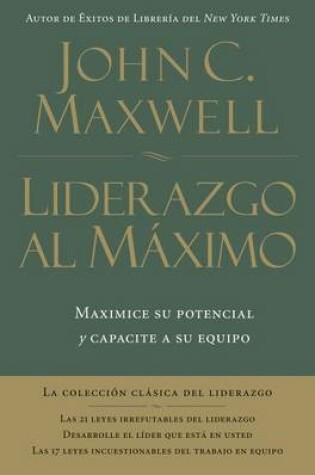 Cover of Liderazgo Al M�ximo