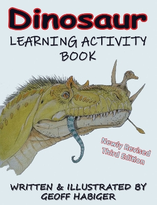 Book cover for Dinosaur Learning Activity Book, 3rd Ed.