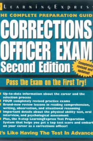 Cover of Corrections Officer Exam