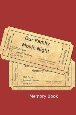 Cover of Our Family Movie Night Memory Book