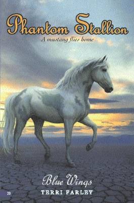 Book cover for Phantom Stallion #20: Blue Wings