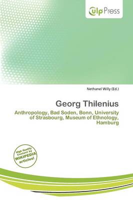 Cover of Georg Thilenius