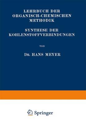 Book cover for Synthese der Kohlenstoffverbindungen