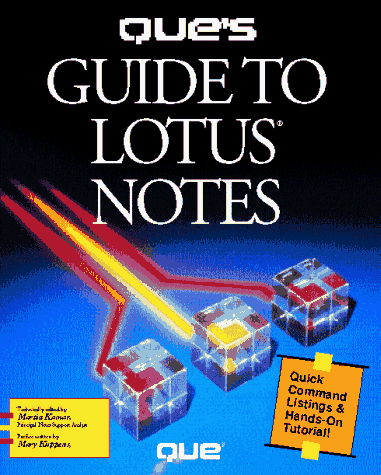 Book cover for Quick Guide to Lotus Notes