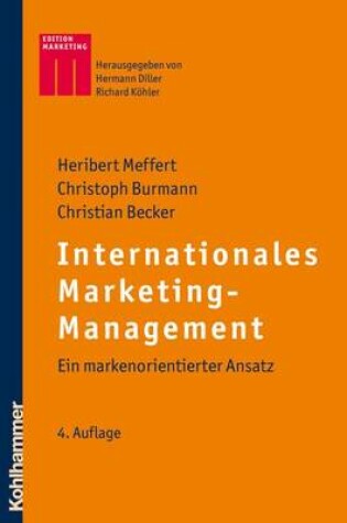 Cover of Internationales Marketing-Management