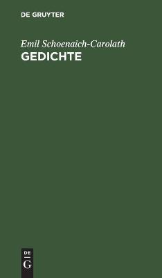 Book cover for Gedichte