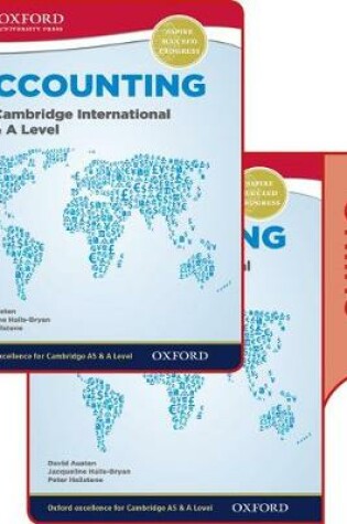 Cover of Accounting for Cambridge International AS & A Level Print and Online Student Book Pack