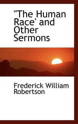 Book cover for The Human Race' and Other Sermons