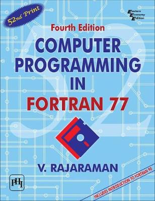 Book cover for Computer Programming in Fortran 77