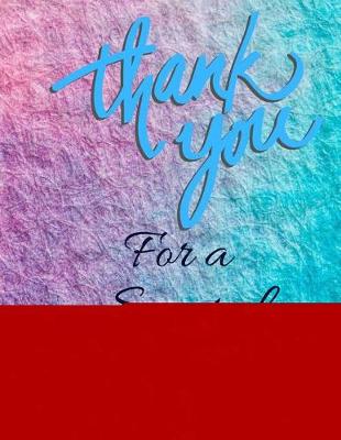 Book cover for Thank you for a Special Teacher