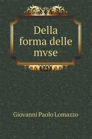 Cover of Della forma delle mvse