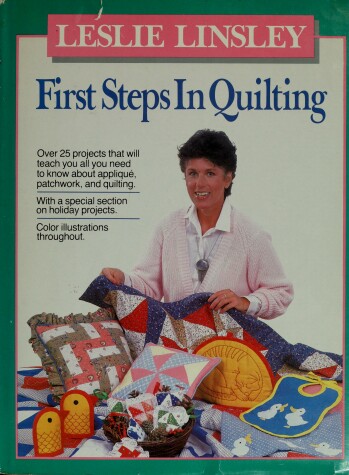 Book cover for First Steps in Quilting