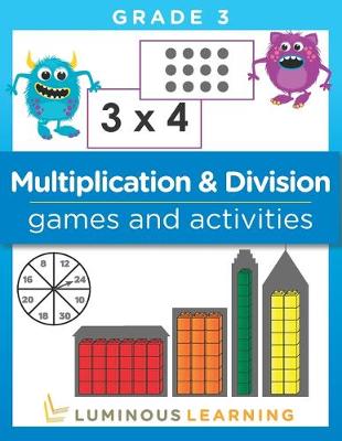 Book cover for Multiplication and Division Games and Activities - Grade 3