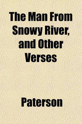 Book cover for The Man from Snowy River, and Other Verses