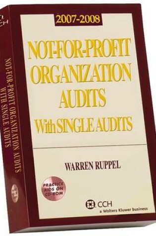 Cover of Not-For-Profit Organization Audits with Single Audits (2007-2008)