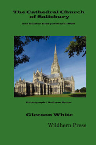 Cover of The Cathedral Church of Salisbury (1898 Revised Illustrated Edition)