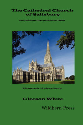 Book cover for The Cathedral Church of Salisbury (1898 Revised Illustrated Edition)